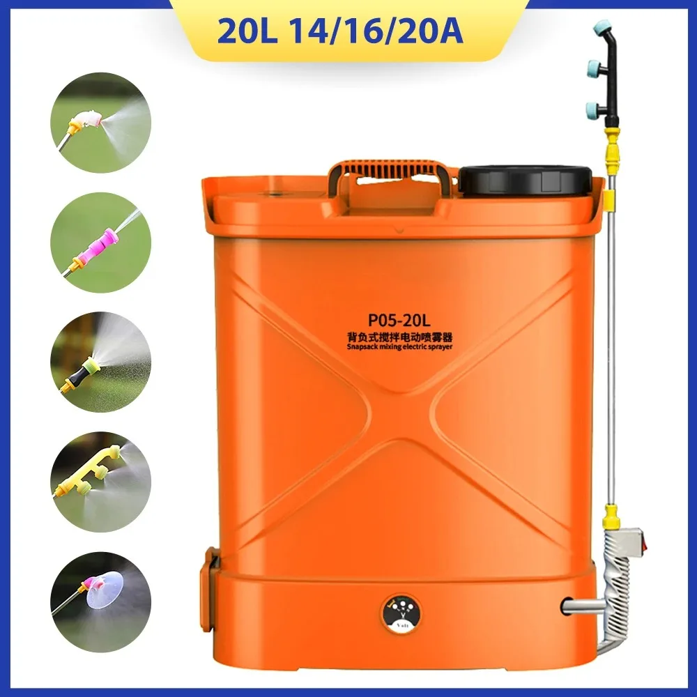 20L Garden Sprayer High-pressure Electric Sprayer New High-power Agriculture Forestry Orchard Irrigation Irrigation Back Sprayer
20L Garden Sprayer High-pressure Electric Sprayer New High-power Agriculture Forestry Orchard Irrigation Irrigation Back Sprayer