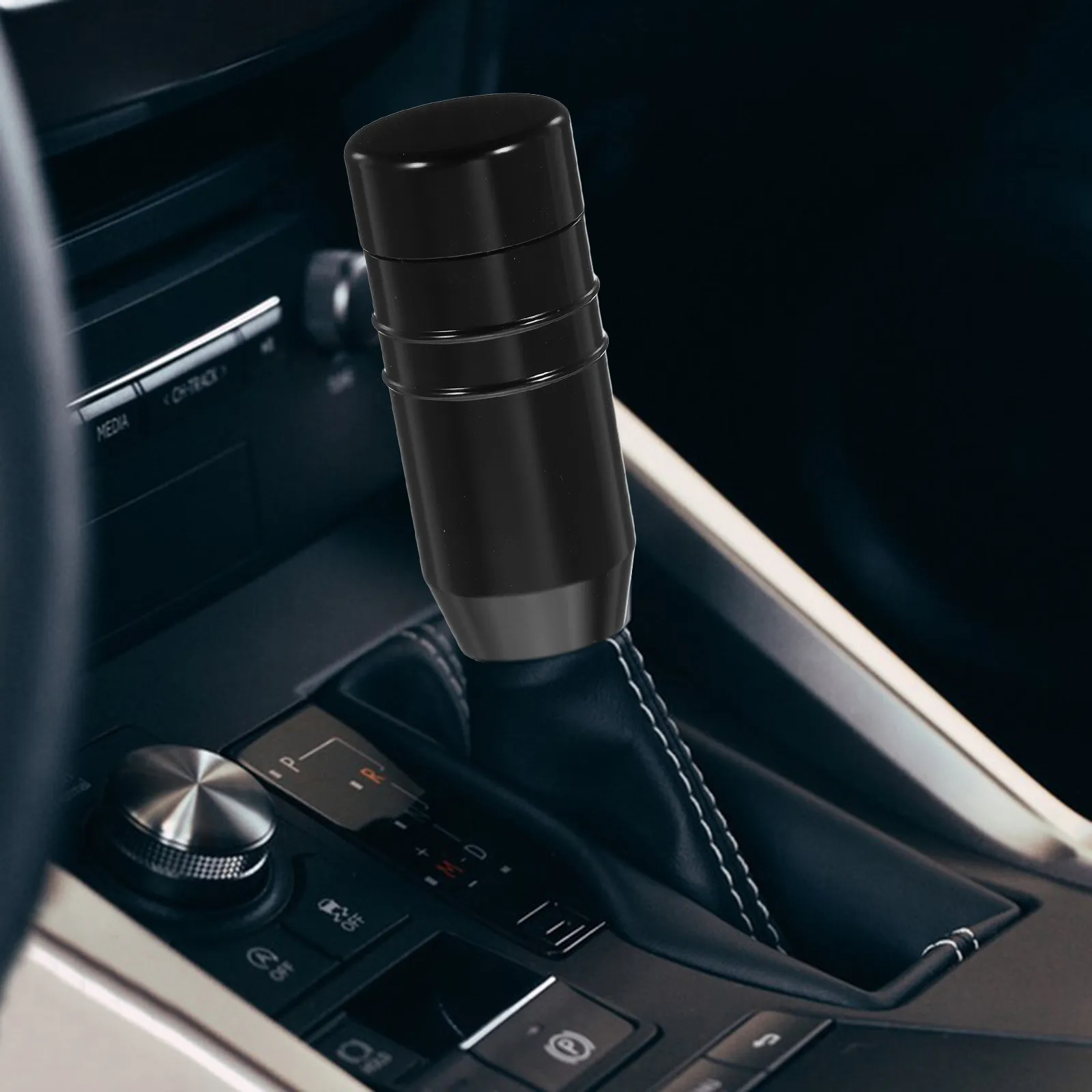 Aluminum Alloy Car Gear Stick Knob Cover Universal Automatic Transmission Lever Spiral Design Chrome Finish Comfortable Grip
Aluminum Alloy Car Gear Stick Knob Cover Universal Automatic Transmission Lever Spiral Design Chrome Finish Comfortable Grip