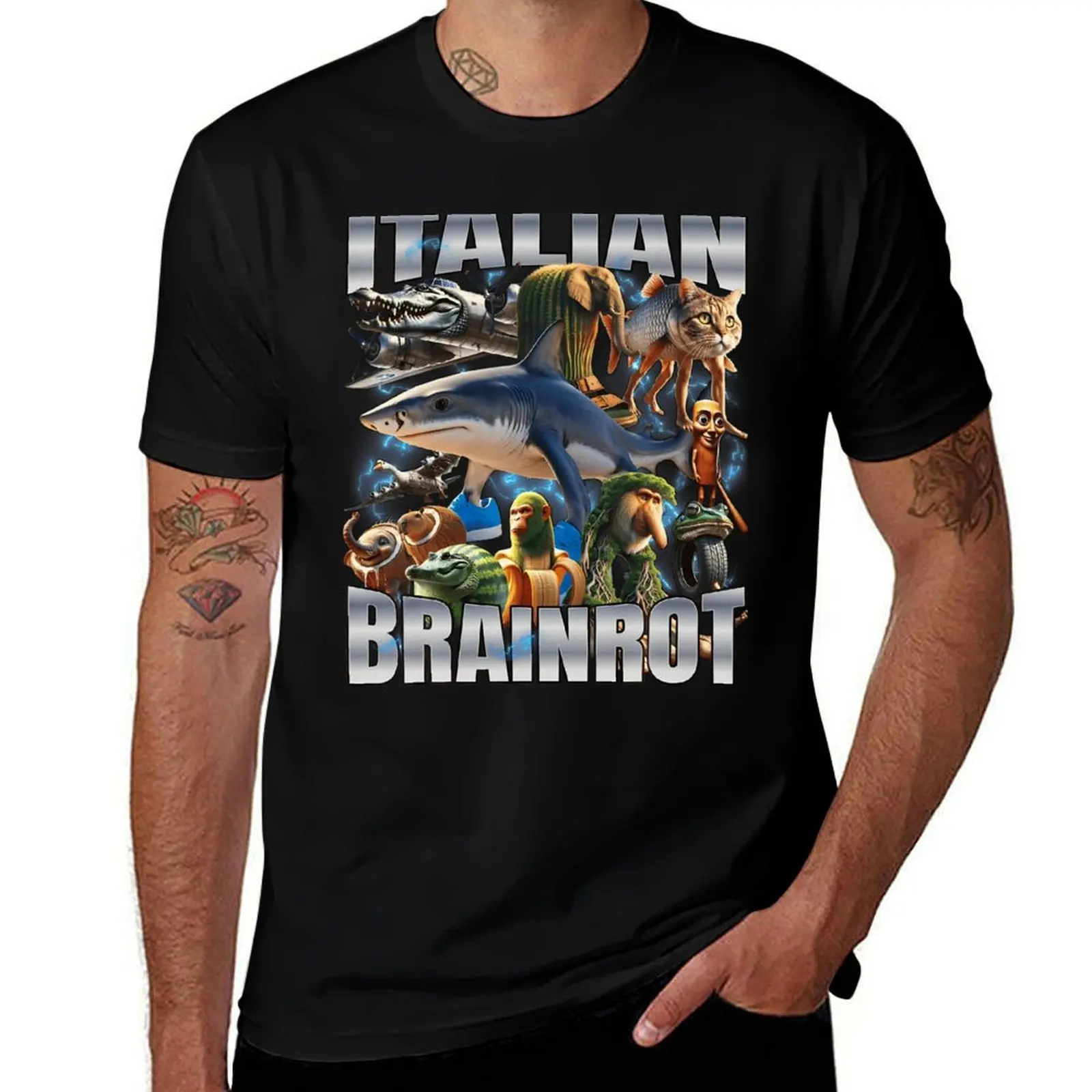 Italian Brainrot T-Shirt plus sizes graphic t shirts tees basketball graphic tees cotton t shirt men
Italian Brainrot T-Shirt plus sizes graphic t shirts tees basketball graphic tees cotton t shirt men