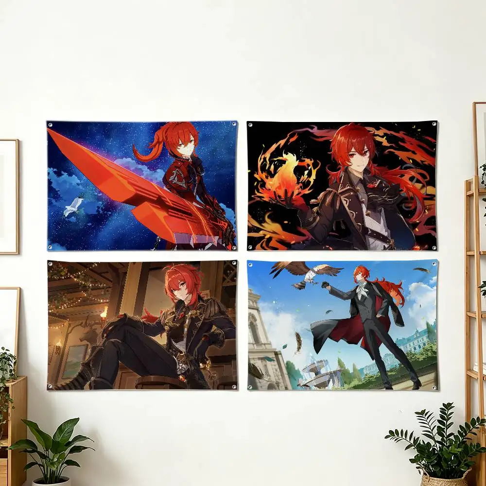 C-COOL D-Diluc Genshin Art Hanging Flag, Wall Banner for Bedroom Home Outdoor Decoration
C-COOL D-Diluc Genshin Art Hanging Flag, Wall Banner for Bedroom Home Outdoor Decoration