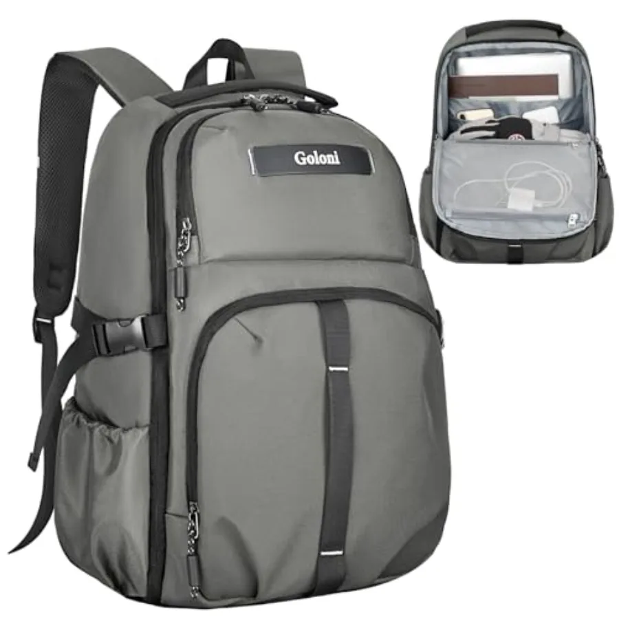 Airline Approved Travel Backpack 35L - Under Seat Carry On, Water Resistant 15.6 Inch Laptop Compartment for Men Women Work Tra
Airline Approved Travel Backpack 35L - Under Seat Carry On, Water Resistant 15.6 Inch Laptop Compartment for Men Women Work Tra