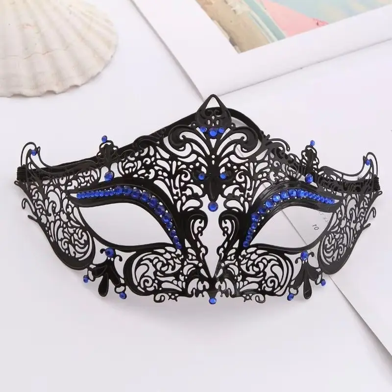 1PCs Half-face Clear Diamante Fancy Dress Black VENETIAN Lace Metal MASK Masquerade
1PCs Half-face Clear Diamante Fancy Dress Black VENETIAN Lace Metal MASK Masquerade