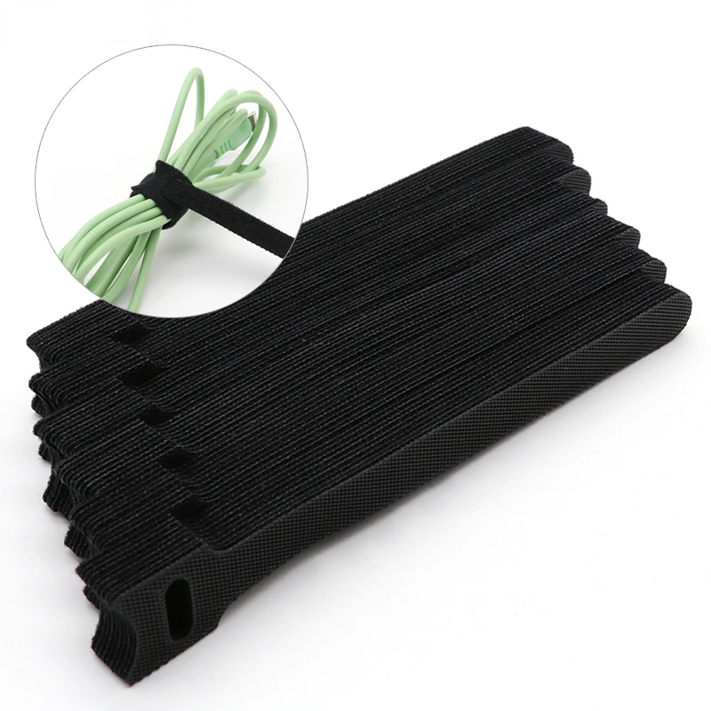 Releasable Cable Ties Wire Organizer Black 15 20 25 30cm Nylon Hook Loop Straps Wrap Zip Bundle Bandage Tie Plastics Fastening
Releasable Cable Ties Wire Organizer Black 15 20 25 30cm Nylon Hook Loop Straps Wrap Zip Bundle Bandage Tie Plastics Fastening