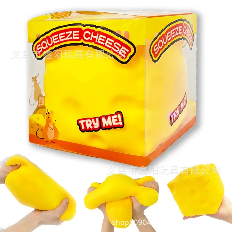 Simulated extra-large cheese pinching, stress-reducing toy, slow-rebound, shapeable, creative tofu player pinching the vent bal
Simulated extra-large cheese pinching, stress-reducing toy, slow-rebound, shapeable, creative tofu player pinching the vent bal