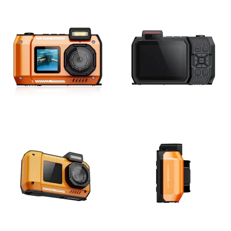 IPX68 Underwater Camera 2.88 Inches IPS Screen 18X Zoom Digital Waterproof Camera For Snorkeling 4K Resolution
IPX68 Underwater Camera 2.88 Inches IPS Screen 18X Zoom Digital Waterproof Camera For Snorkeling 4K Resolution