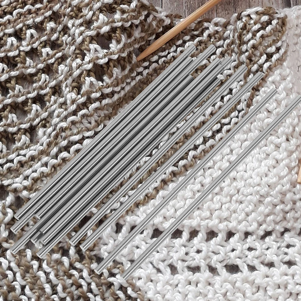 20pcs Blocking Pins For Knitting Crochet Board Stainless Steel Rods Long Pegs Accessories Lightweight Durable Tools
20pcs Blocking Pins For Knitting Crochet Board Stainless Steel Rods Long Pegs Accessories Lightweight Durable Tools