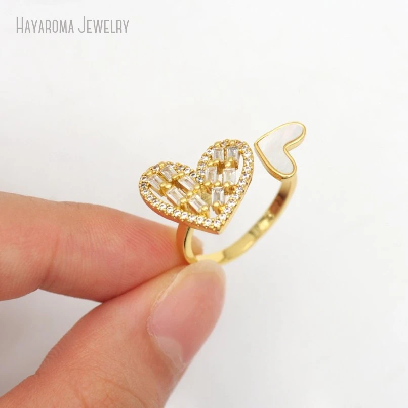 10Pcs Invisible Setting Wholesale Hearts Heart Shape Point Copper Gold Color Gift For Her Ring RM50806
10Pcs Invisible Setting Wholesale Hearts Heart Shape Point Copper Gold Color Gift For Her Ring RM50806