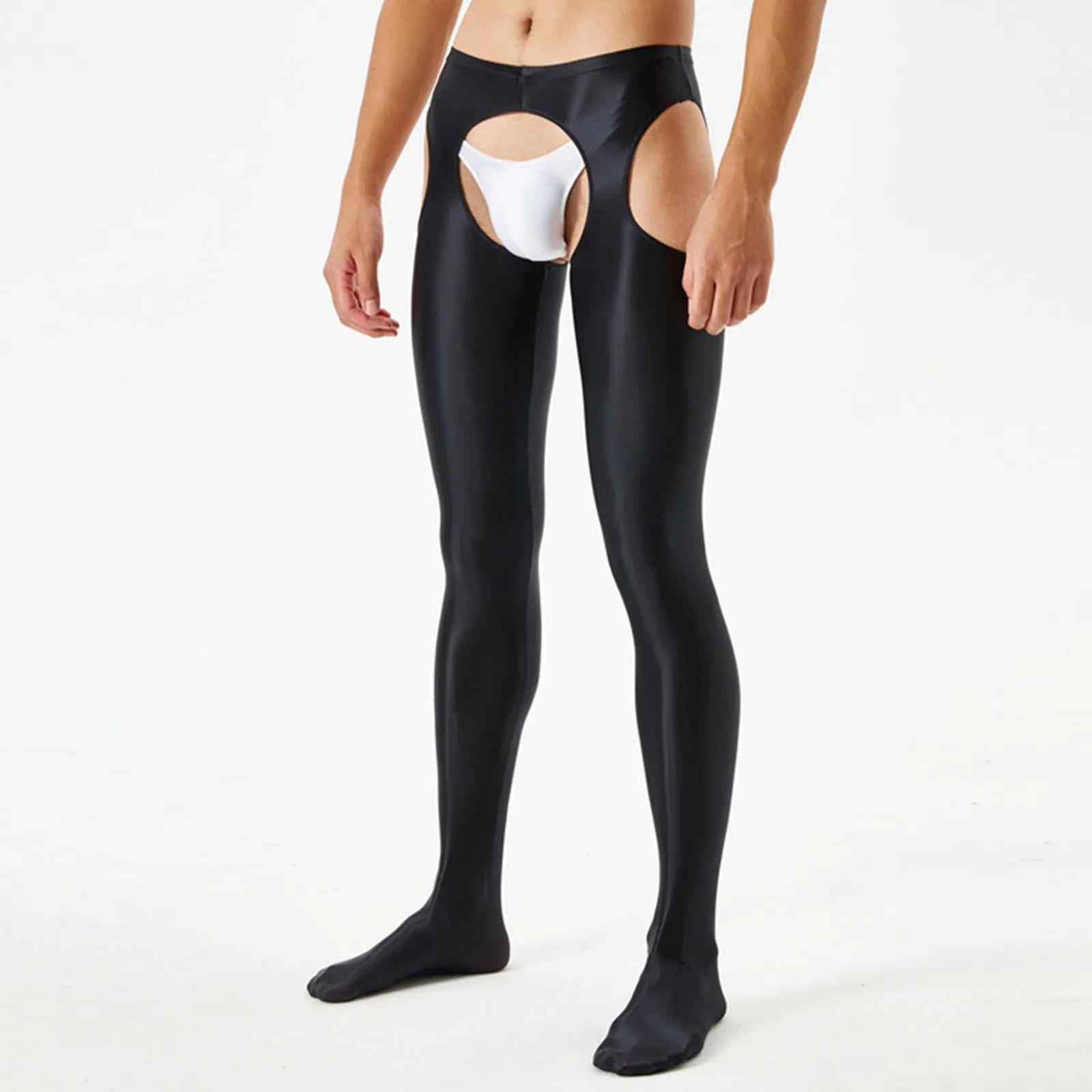 Mens Valentine Outfit Mens Glossy Silky Four Sided Hollow Leggings Open Sexy Lingerie Plus Size Dick Thong Men
Mens Valentine Outfit Mens Glossy Silky Four Sided Hollow Leggings Open Sexy Lingerie Plus Size Dick Thong Men