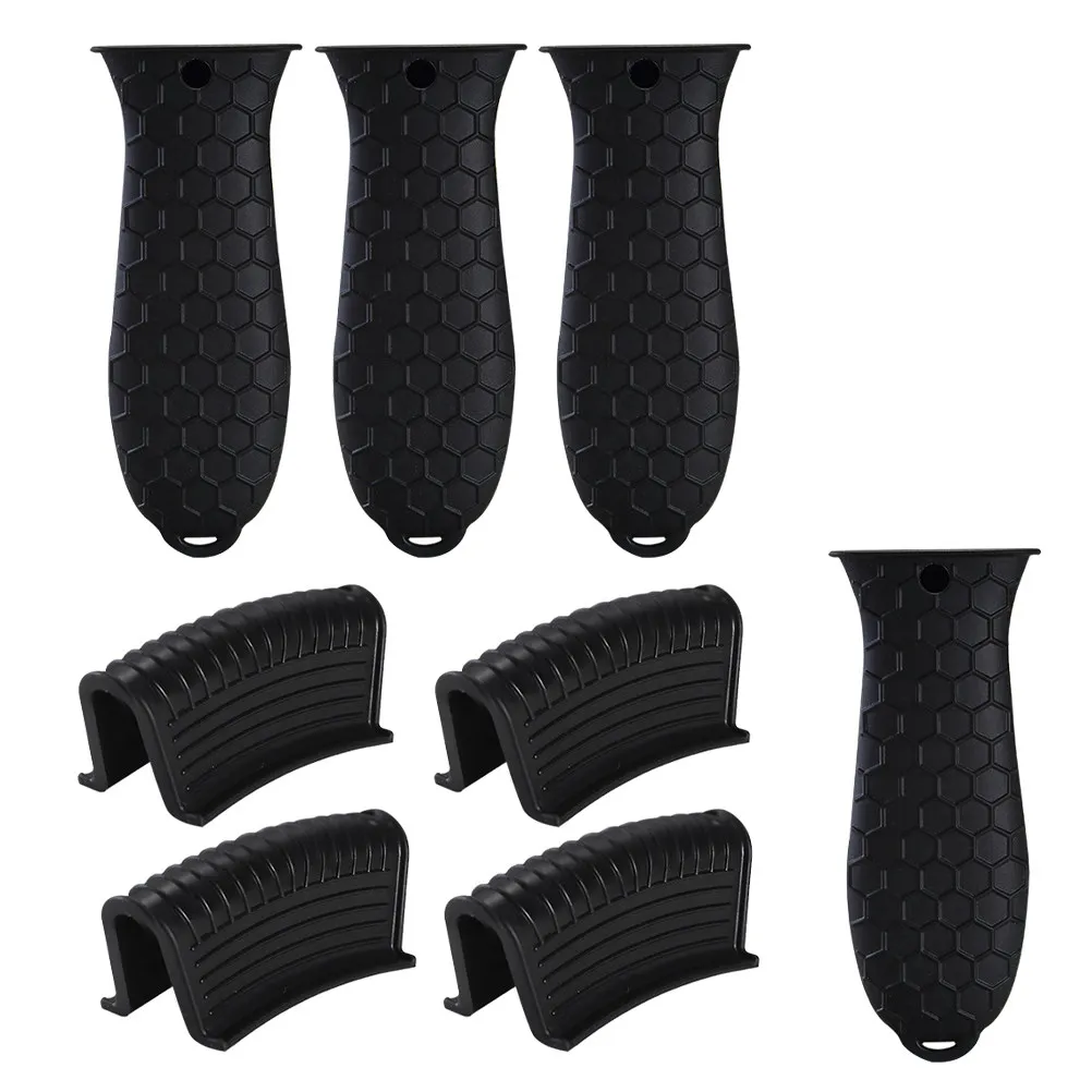 8Pcs Pot Handle Covers Silicone Anti-Scald Heat Insulation Sleeve Kitchen Cooking Hot Handle Holder Protectors Non-Slip Pot Grip
8Pcs Pot Handle Covers Silicone Anti-Scald Heat Insulation Sleeve Kitchen Cooking Hot Handle Holder Protectors Non-Slip Pot Grip