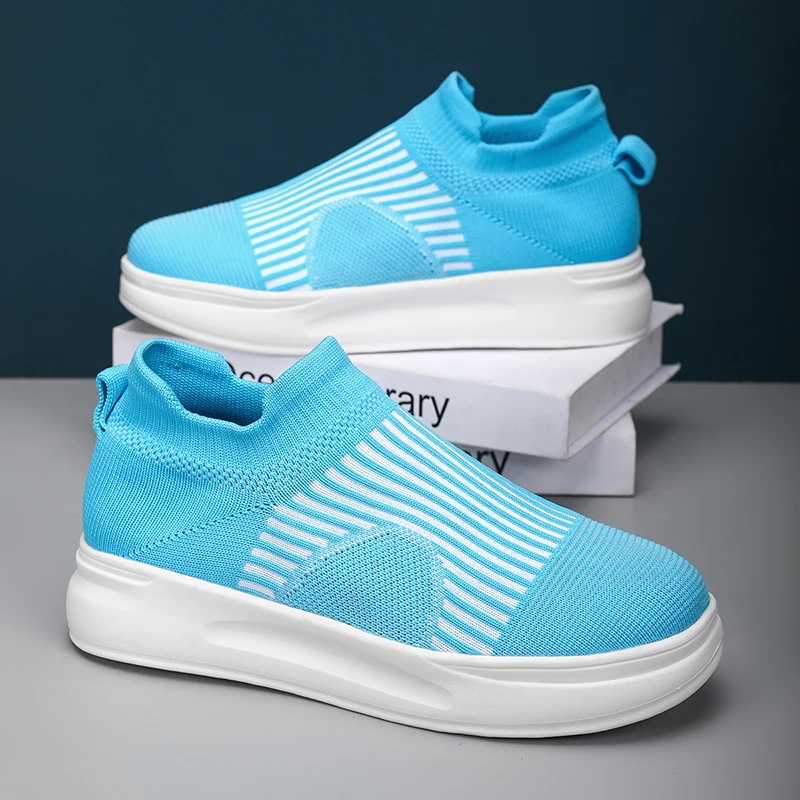 Simple All Match Men Sports Flat Shoes Sweat Absorb Knit Surface Light Foam Insole Anti Wear Outdoor Sneakers
Simple All Match Men Sports Flat Shoes Sweat Absorb Knit Surface Light Foam Insole Anti Wear Outdoor Sneakers