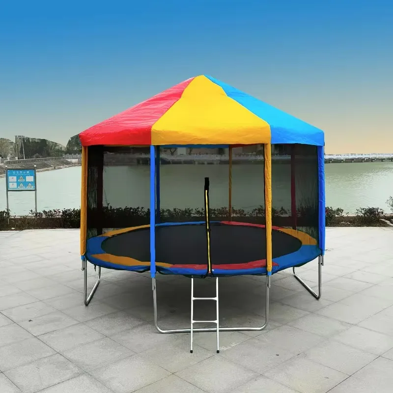 Large Round Tent for Children Adults Colorful Outdoor Trampoline Sunshade Jumping Trampoline
Large Round Tent for Children Adults Colorful Outdoor Trampoline Sunshade Jumping Trampoline