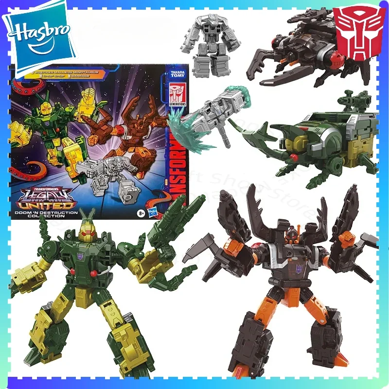 Hasbro Transformed toys Legacy United Doom'n Destruction Collection 3-Pack Chop Shop Barrage Original Action Figure Model Toy G
Hasbro Transformed toys Legacy United Doom'n Destruction Collection 3-Pack Chop Shop Barrage Original Action Figure Model Toy G