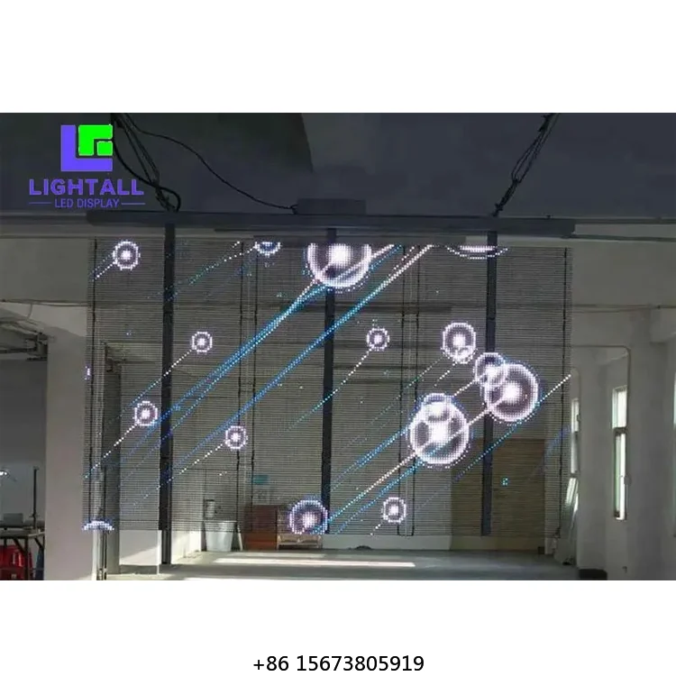 LIGHTALL 2023 LED Screen Transparent Glass New Technology HD Advertising Indoor Video Full Color Transparent LED Display
LIGHTALL 2023 LED Screen Transparent Glass New Technology HD Advertising Indoor Video Full Color Transparent LED Display
