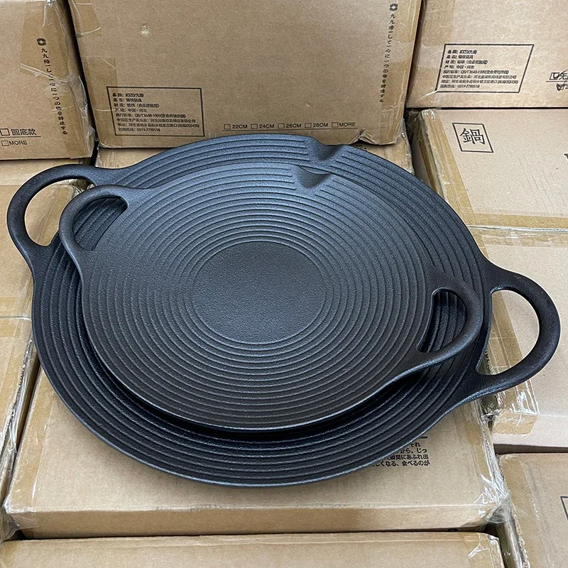 Exported to Japan, outdoor barbecue plates, cast iron pots, card style ovens, barbecue meat plates, Korean style iron plates, ba
Exported to Japan, outdoor barbecue plates, cast iron pots, card style ovens, barbecue meat plates, Korean style iron plates, ba