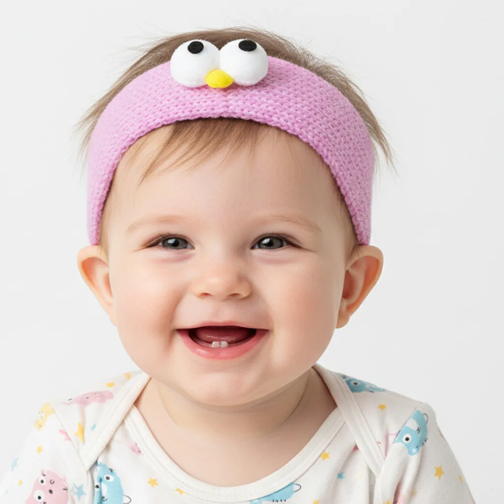 Children's woolen headband cartoon chick eyes baby knitted headband autumn and winter windproof hair accessory cute
Children's woolen headband cartoon chick eyes baby knitted headband autumn and winter windproof hair accessory cute