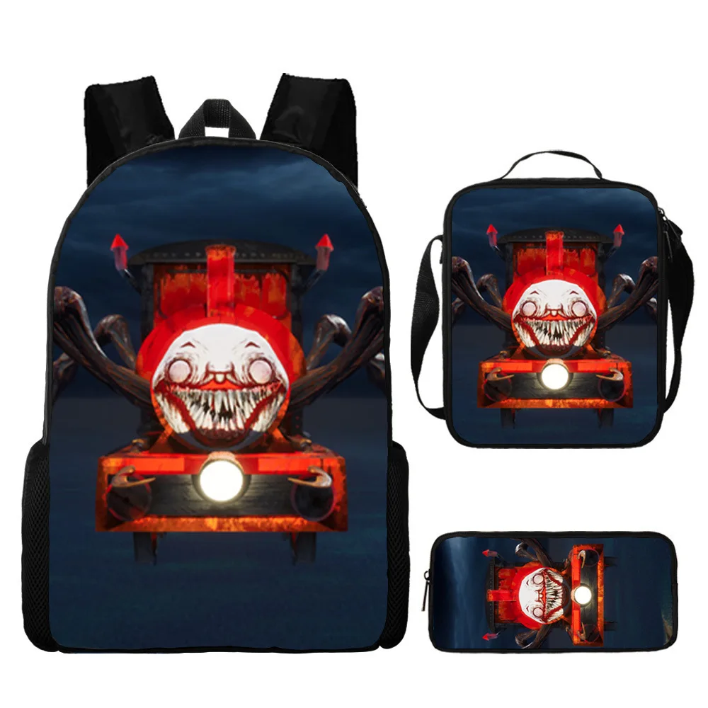 Luxury Popular Funny Choo Choo Charles 3D Printed 3pcs/Set pupil School Bags Laptop Daypack Backpack Lunch bag Pencil Case
Luxury Popular Funny Choo Choo Charles 3D Printed 3pcs/Set pupil School Bags Laptop Daypack Backpack Lunch bag Pencil Case
