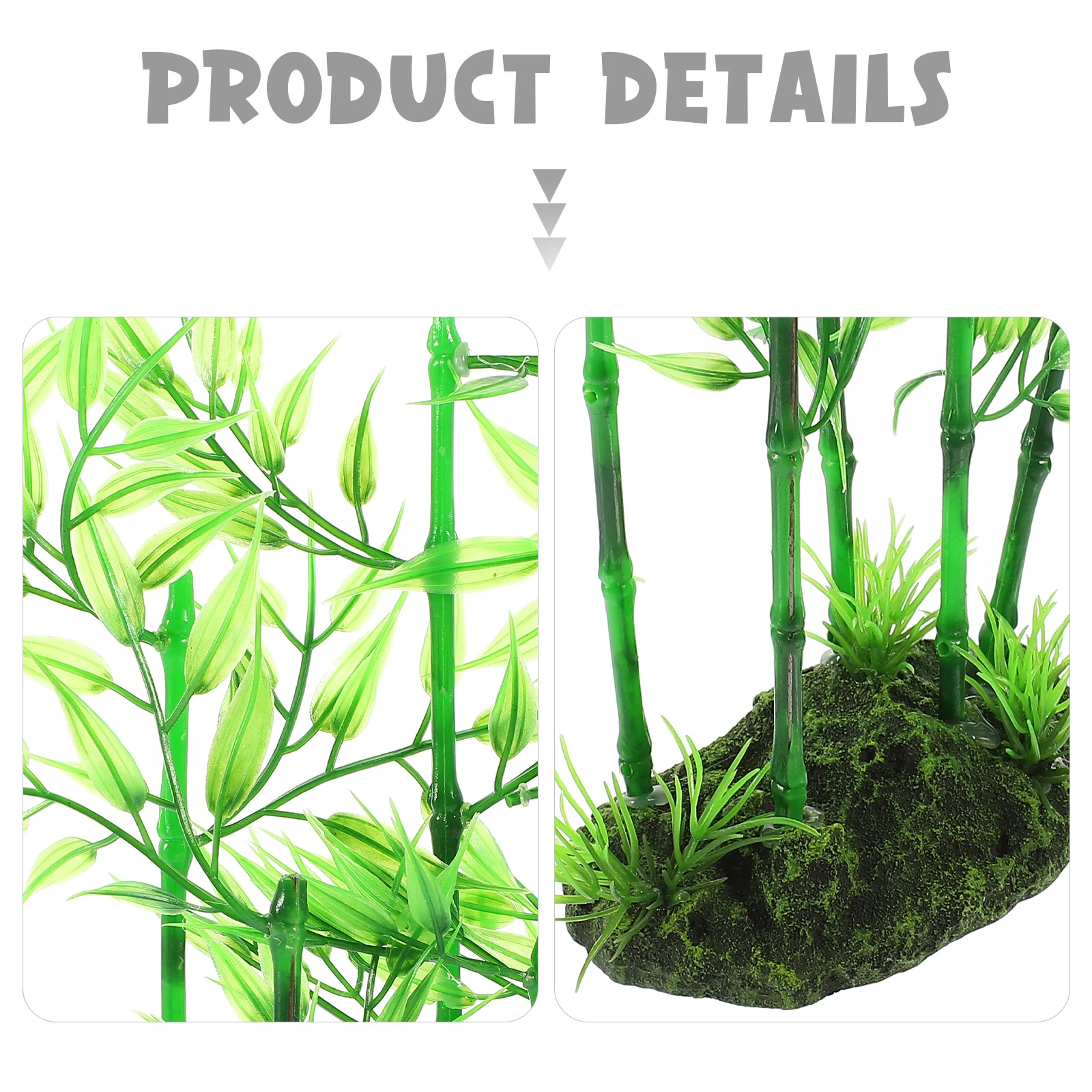 Artificial Bamboo Fish Tank Plant Decoration Plastic Small Fake Aquarium Landscaping Plant Decor Fish Tank Decorations
Artificial Bamboo Fish Tank Plant Decoration Plastic Small Fake Aquarium Landscaping Plant Decor Fish Tank Decorations