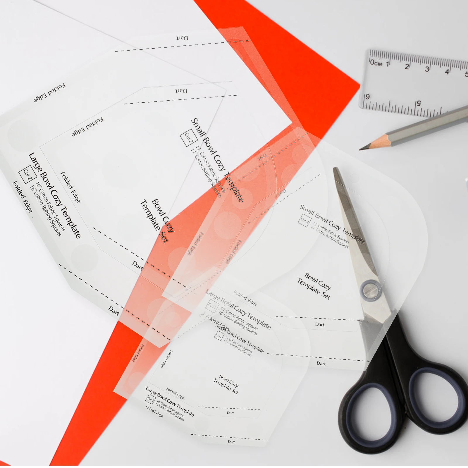 3pcs Sewing Ruler Template Bowl Pad Patchwork DIY Acrylic Food Fabric Tools Supplies Cozy Wraps Quilting Measuring 
3pcs Sewing Ruler Template Bowl Pad Patchwork DIY Acrylic Food Fabric Tools Supplies Cozy Wraps Quilting Measuring