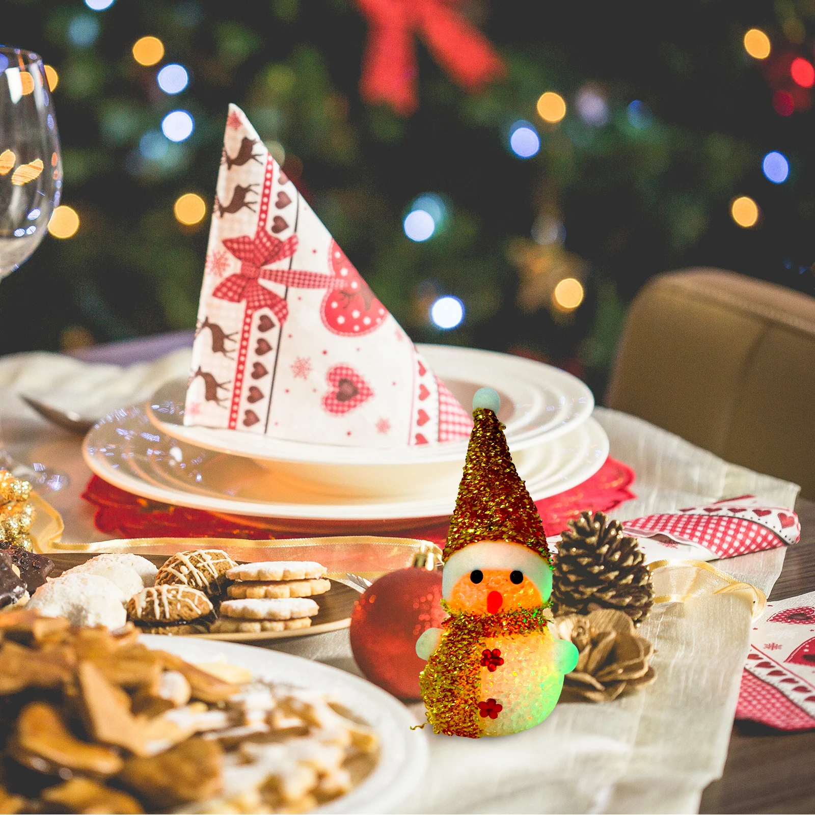 3 Pcs Glowing Snowman Night Light Lamp Christmas Xmas Party LED Lights Dining Table
3 Pcs Glowing Snowman Night Light Lamp Christmas Xmas Party LED Lights Dining Table