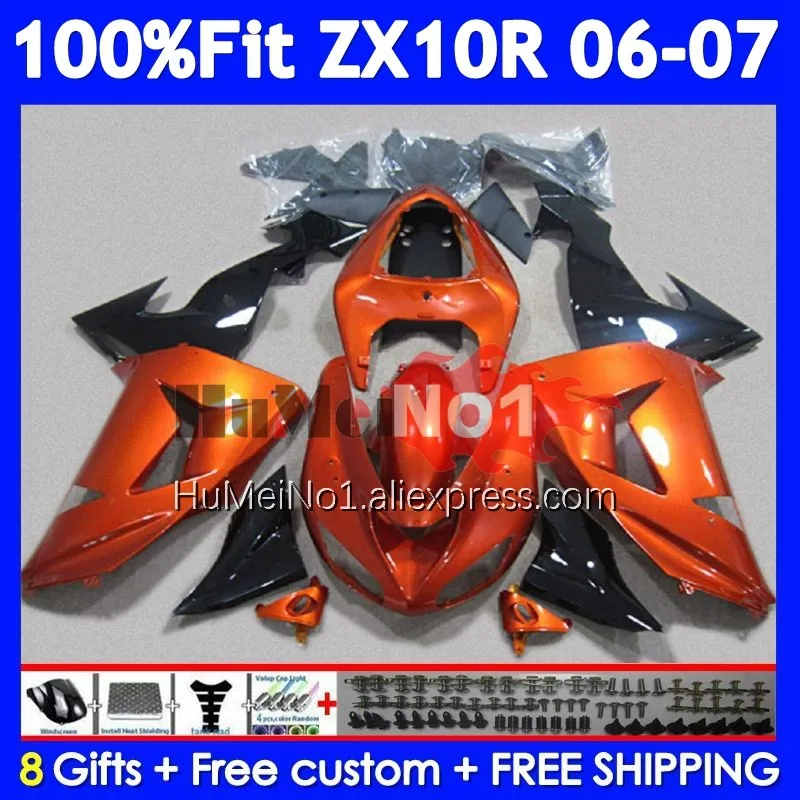 Injection Body For KAWASAKI NINJA ZX-10 ZX 10R 10 R ZX10R 06 07 New orange 217No.68 1000CC ZX1000 CC ZX-10R 2006 2007 Fairing
Injection Body For KAWASAKI NINJA ZX-10 ZX 10R 10 R ZX10R 06 07 New orange 217No.68 1000CC ZX1000 CC ZX-10R 2006 2007 Fairing