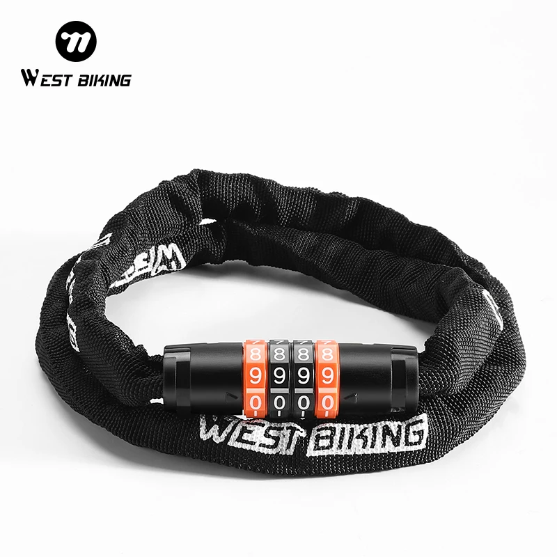 WEST BIKING 1 Pcs Password Bicycle Lock Riding Equipment E-bike Anti-theft Safe Motorcycle Chain Mountain Road Bike Accessories
WEST BIKING 1 Pcs Password Bicycle Lock Riding Equipment E-bike Anti-theft Safe Motorcycle Chain Mountain Road Bike Accessories