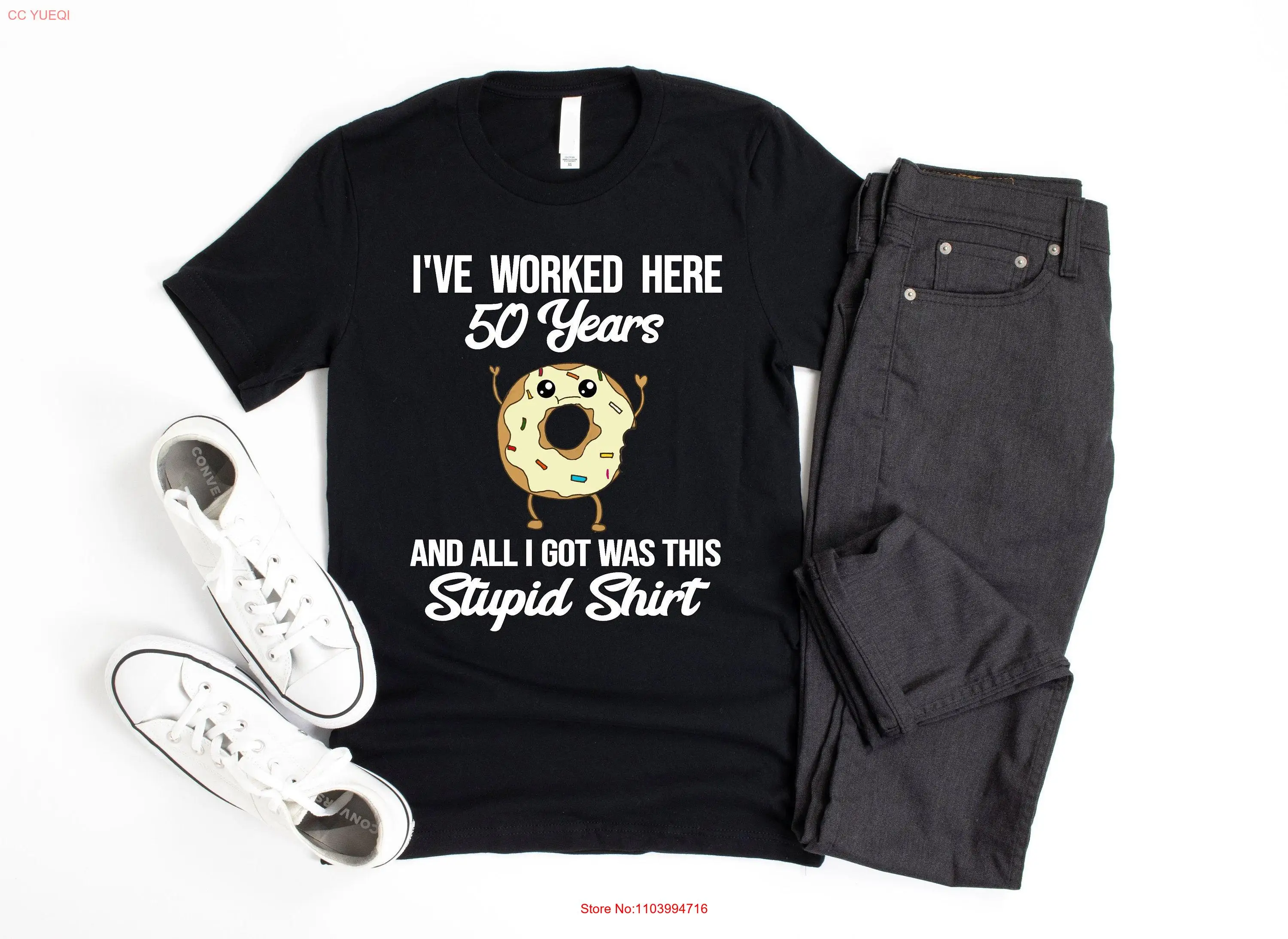 Футболка «Я работай здесь 50-летняя», пятидесятилетняя работа, юбилей, посвященная 50-летию сотрудника, день службы, Tenure
Футболка «Я работай здесь 50-летняя», пятидесятилетняя работа, юбилей, посвященная 50-летию сотрудника, день службы, Tenure