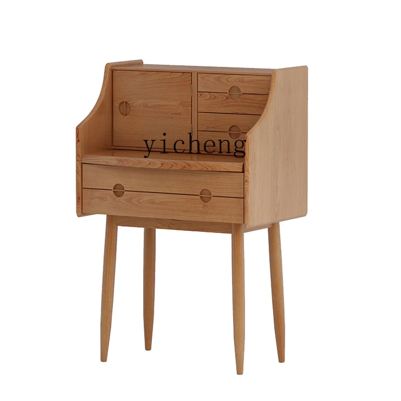 XL Solid Wood Dressing Table with Mirror Makeup Table Storage Cabinet Integrated Bedroom Bedside Table
XL Solid Wood Dressing Table with Mirror Makeup Table Storage Cabinet Integrated Bedroom Bedside Table