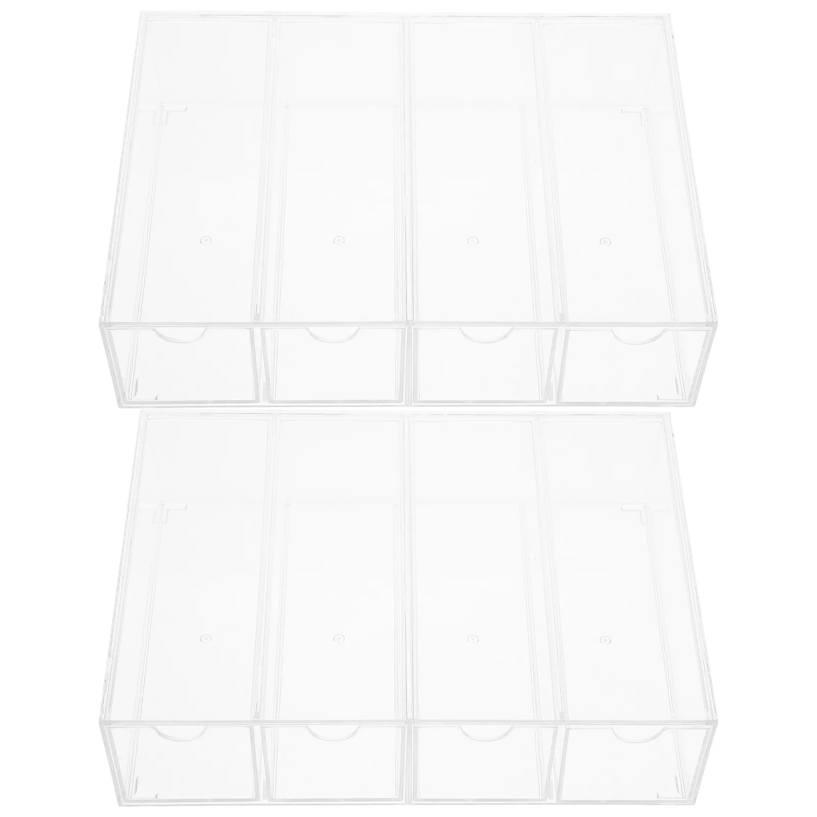 2Pcs Transparent Acrylic Eyewear Organizer Sunglasses Display Box Stackable Drawer Style Desk Organizer Eyeglasses Supply
2Pcs Transparent Acrylic Eyewear Organizer Sunglasses Display Box Stackable Drawer Style Desk Organizer Eyeglasses Supply