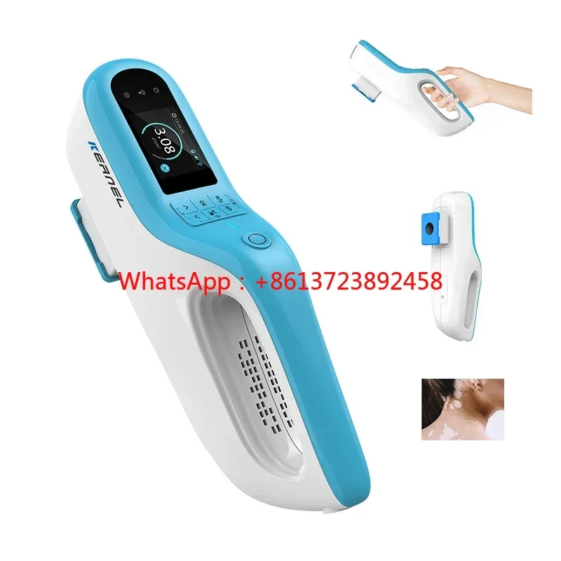 Home use UVB phototherapy 308nm excimer therapy XeCl UVB light treat psoriasis vitiligo with medical CE
Home use UVB phototherapy 308nm excimer therapy XeCl UVB light treat psoriasis vitiligo with medical CE