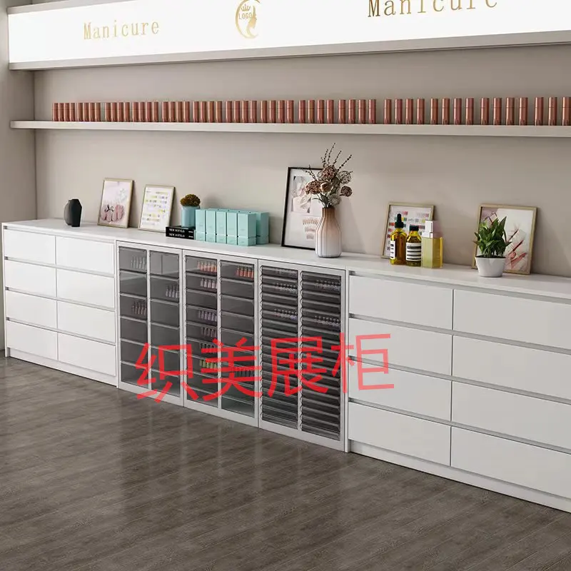 Nail art cabinet display Internet celebrity beauty shop floo Nail polish storage Nail polish glue locke
Nail art cabinet display Internet celebrity beauty shop floo Nail polish storage Nail polish glue locke