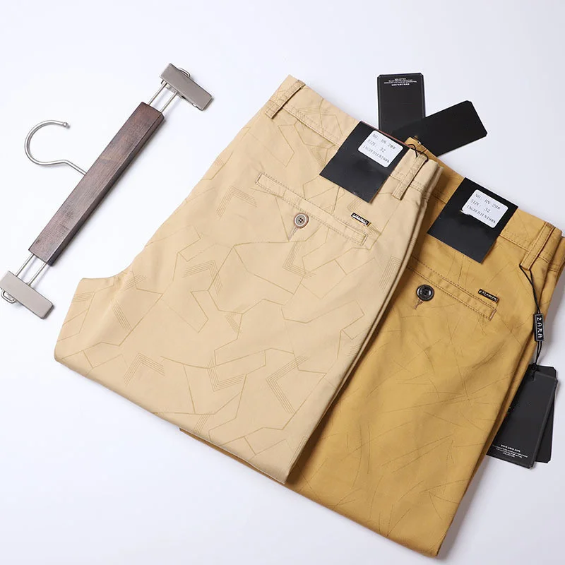 Thin Summer Printed Straight Casual Pants Mens Clothing Stretch Flat Yellow Khaki Dress Suit Trousers of Male 2022 New
Thin Summer Printed Straight Casual Pants Mens Clothing Stretch Flat Yellow Khaki Dress Suit Trousers of Male 2022 New