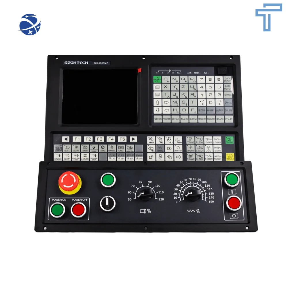 SZGH 3/4/5 Axis CNC Milling Controller USB Store Room CNC Controller for Milling Machine
SZGH 3/4/5 Axis CNC Milling Controller USB Store Room CNC Controller for Milling Machine