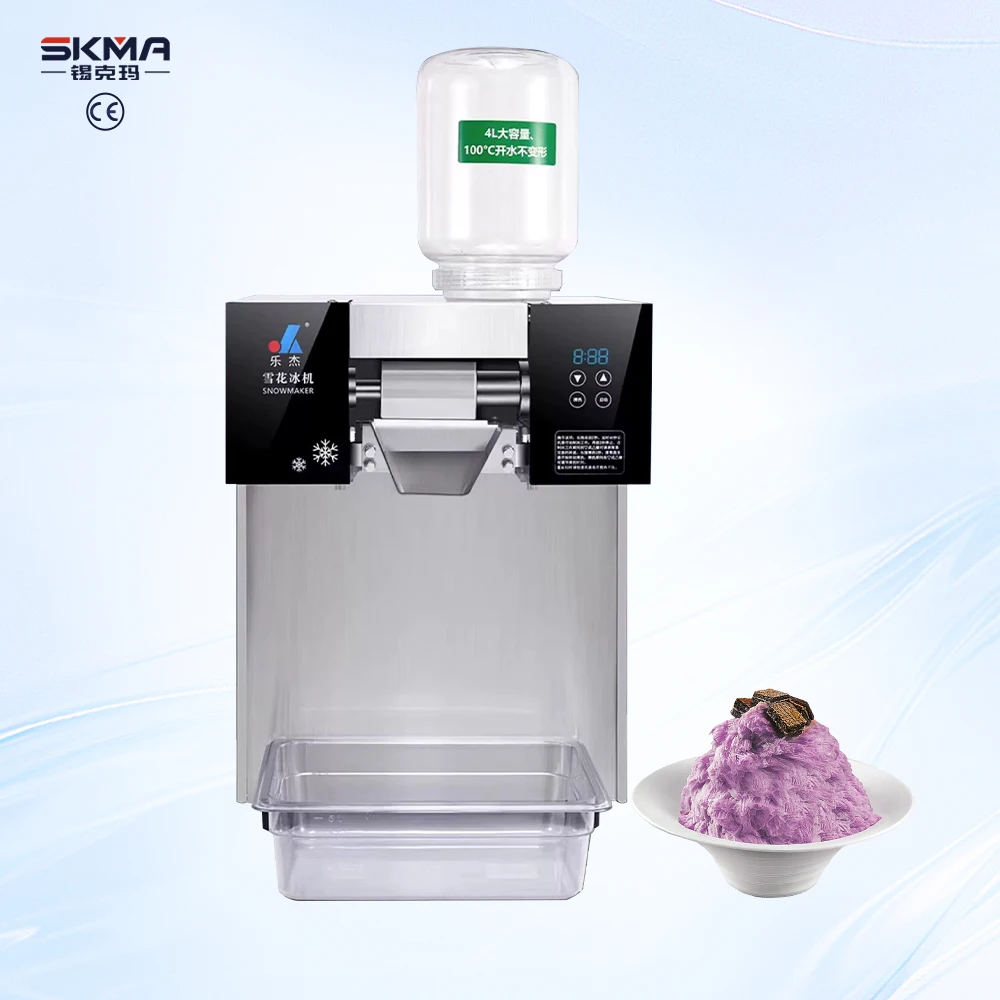 Multifunctional Small Snow Ice Machine High Speed Dessert Milk Snow Ice Shaver Making Machine Ice Crusher Compressor
Multifunctional Small Snow Ice Machine High Speed Dessert Milk Snow Ice Shaver Making Machine Ice Crusher Compressor