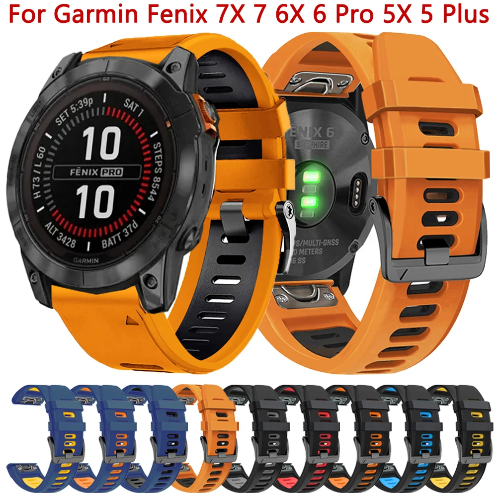 Ремешок 22 мм 26 мм для Garmin Fenix 7X 7 6 6X Pro 5 5X Plus 955 Epix Pro Gen 2 47 мм 51 мм
Ремешок 22 мм 26 мм для Garmin Fenix 7X 7 6 6X Pro 5 5X Plus 955 Epix Pro Gen 2 47 мм 51 мм