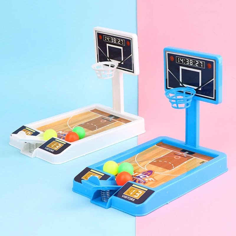 77HD Plastic Easy Assemble Finger Toy Mini Basketball Hoop Set with 3 Balls 1 Net
77HD Plastic Easy Assemble Finger Toy Mini Basketball Hoop Set with 3 Balls 1 Net
