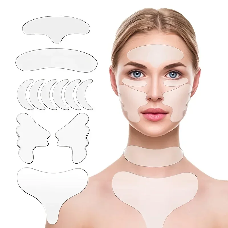 Reusable Silicone Anti-Wrinkle Pad Patch Face Neck Wrinkle Removal Patch Pad Skin Lift Anti Aging Beauty Tools
Reusable Silicone Anti-Wrinkle Pad Patch Face Neck Wrinkle Removal Patch Pad Skin Lift Anti Aging Beauty Tools