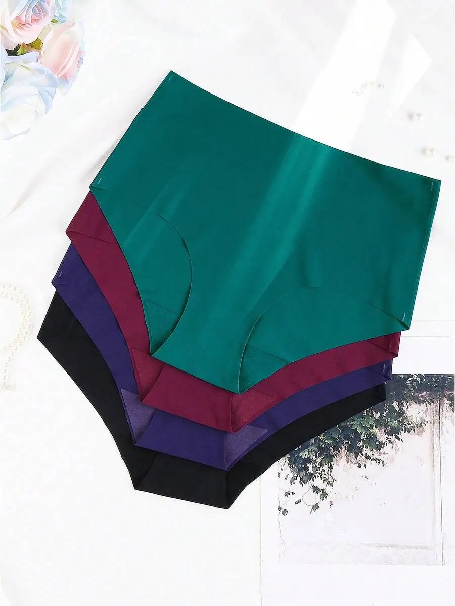 8pcs Solid Color Seamless Womens Briefs Soft Comfortable Daily Wear
8pcs Solid Color Seamless Womens Briefs Soft Comfortable Daily Wear
