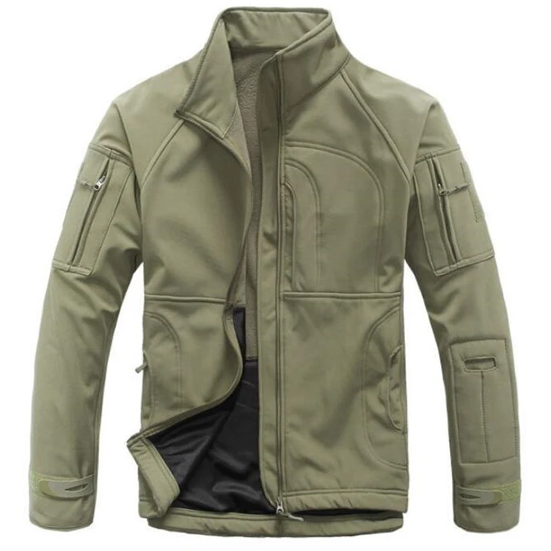 Training Tactical Jacket Outdoor Softshell Waterproof Windproof Fleece Thermal Windbreaker Coats Hiking Camping Hunting Clothing
Training Tactical Jacket Outdoor Softshell Waterproof Windproof Fleece Thermal Windbreaker Coats Hiking Camping Hunting Clothing
