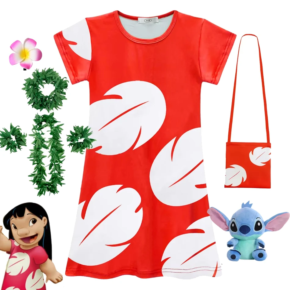 New Movie Girl Dress Lilo & Stitch Costume Halloween Cosplay Dress Summer Beach Play Clothes For 3-10 Years
New Movie Girl Dress Lilo & Stitch Costume Halloween Cosplay Dress Summer Beach Play Clothes For 3-10 Years