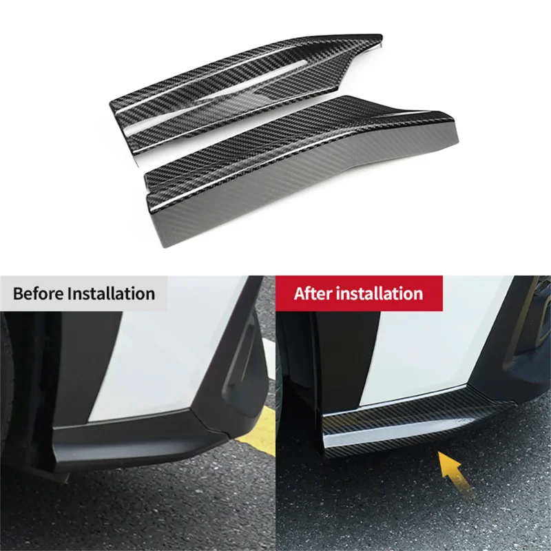 For SUBARU WRX Real Hard Dry Carbon Fiber Front Bumper Side Corner Cover Lower Splitter Spoiler Guard Plate Protector 22-24
For SUBARU WRX Real Hard Dry Carbon Fiber Front Bumper Side Corner Cover Lower Splitter Spoiler Guard Plate Protector 22-24