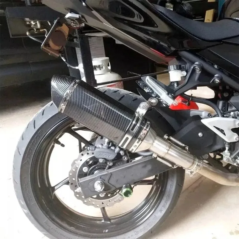 Full imitation carbon fiber small hexagonal motorcycle modified exhaust pipe tail throat high temperature motorcycle exhaustpipe
Full imitation carbon fiber small hexagonal motorcycle modified exhaust pipe tail throat high temperature motorcycle exhaustpipe