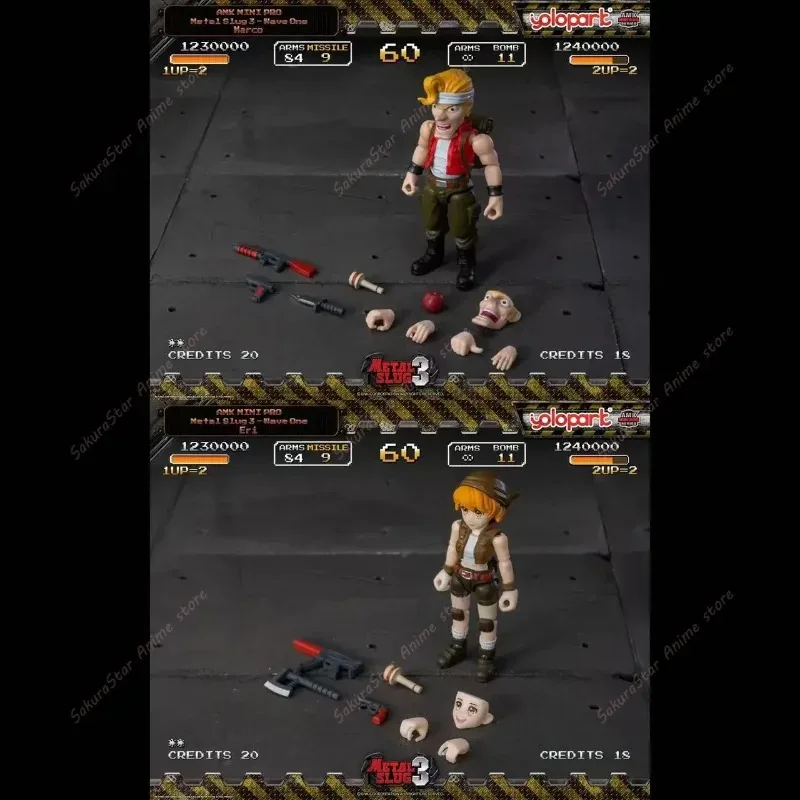 Yolopark Metal Slug Wave 3 Chibi Style Action Figure Mount Non-Adhesive Assembly Set Trendy Collectible Model
Yolopark Metal Slug Wave 3 Chibi Style Action Figure Mount Non-Adhesive Assembly Set Trendy Collectible Model