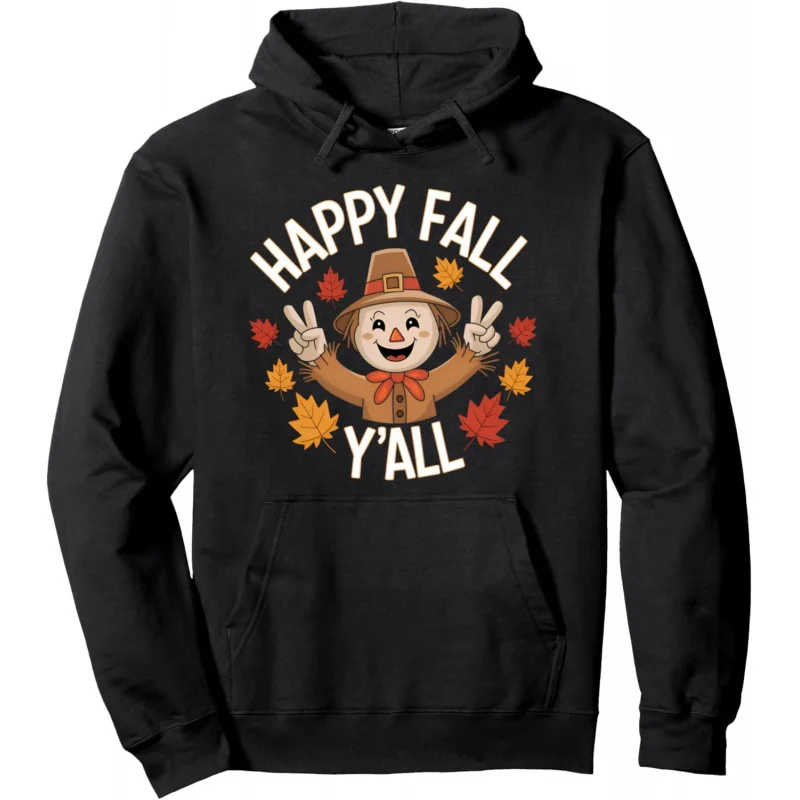 Thanksgiving Scarecrow Men's and Women's Sports Leisure Fashion Loose Long Sleeve Happy Hoodie Hoodie Top Black
Thanksgiving Scarecrow Men's and Women's Sports Leisure Fashion Loose Long Sleeve Happy Hoodie Hoodie Top Black