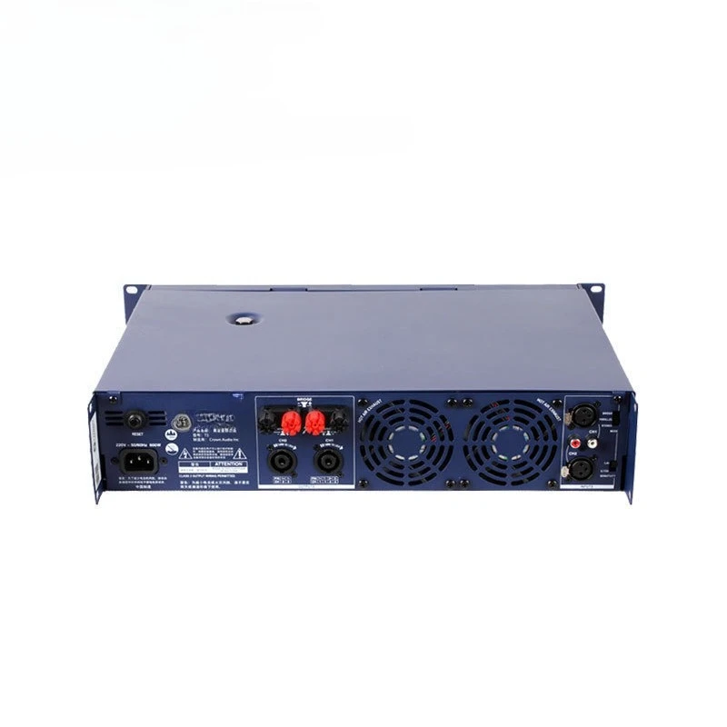 Series power amplifier, professional post-amplifier, dual-channel constant resistance KTV power amplifier
Series power amplifier, professional post-amplifier, dual-channel constant resistance KTV power amplifier