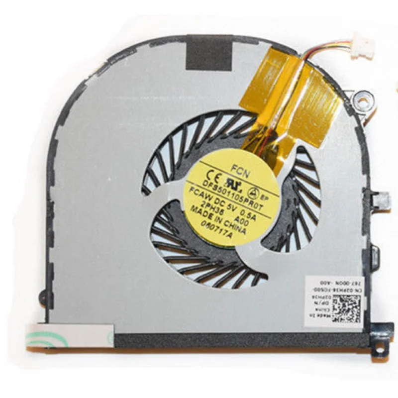 Новый вентилятор для процессора Dell XPS 15 9530 Precision M3800 02PH36, DC28000DQF0 DFS 501105 PR0T
Новый вентилятор для процессора Dell XPS 15 9530 Precision M3800 02PH36, DC28000DQF0 DFS 501105 PR0T