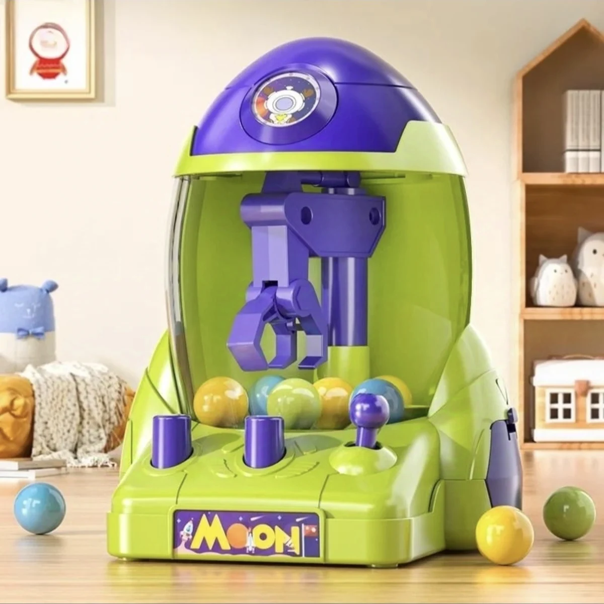 Mini Space Rocket grabbing machine ball,pincer Egg Twister Clip Doll Twister Scratching Machine Girl Boy Christmas Birthday Gift
Mini Space Rocket grabbing machine ball,pincer Egg Twister Clip Doll Twister Scratching Machine Girl Boy Christmas Birthday Gift