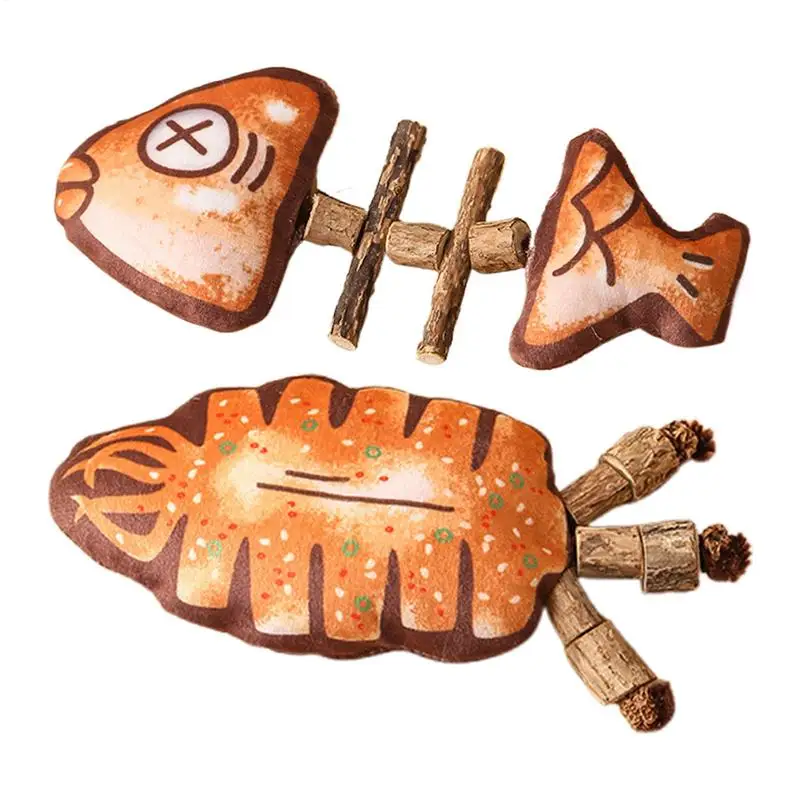 Grilled Fish Cat Toy Realistic Cat Exercise Kick Toys Interactive Cat Teething Plush Toys Fun Simulated Fish Bone Toy For
Grilled Fish Cat Toy Realistic Cat Exercise Kick Toys Interactive Cat Teething Plush Toys Fun Simulated Fish Bone Toy For
