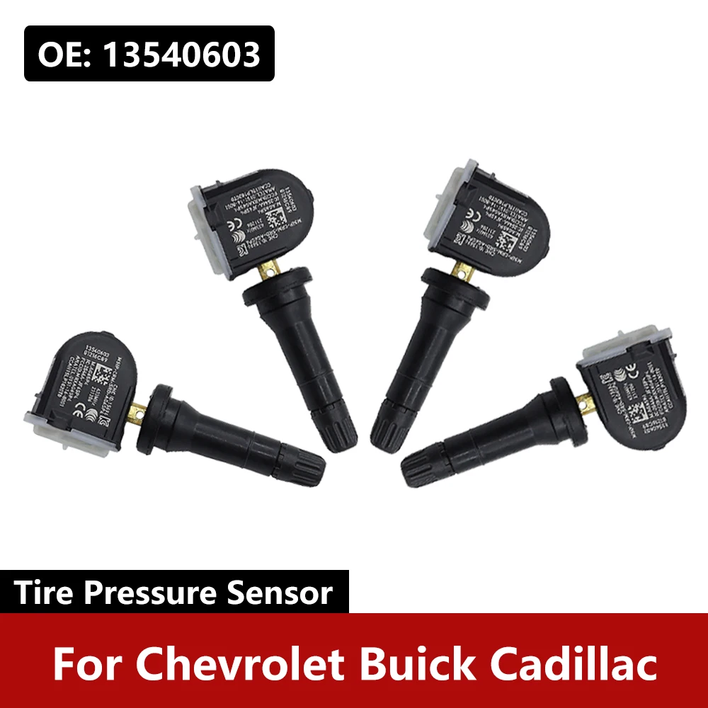 4PCS/Lot For Chevrolet Buick Cadillac 433MHZ TPMS Tire Pressure Monitor System Sensor 13540603
4PCS/Lot For Chevrolet Buick Cadillac 433MHZ TPMS Tire Pressure Monitor System Sensor 13540603