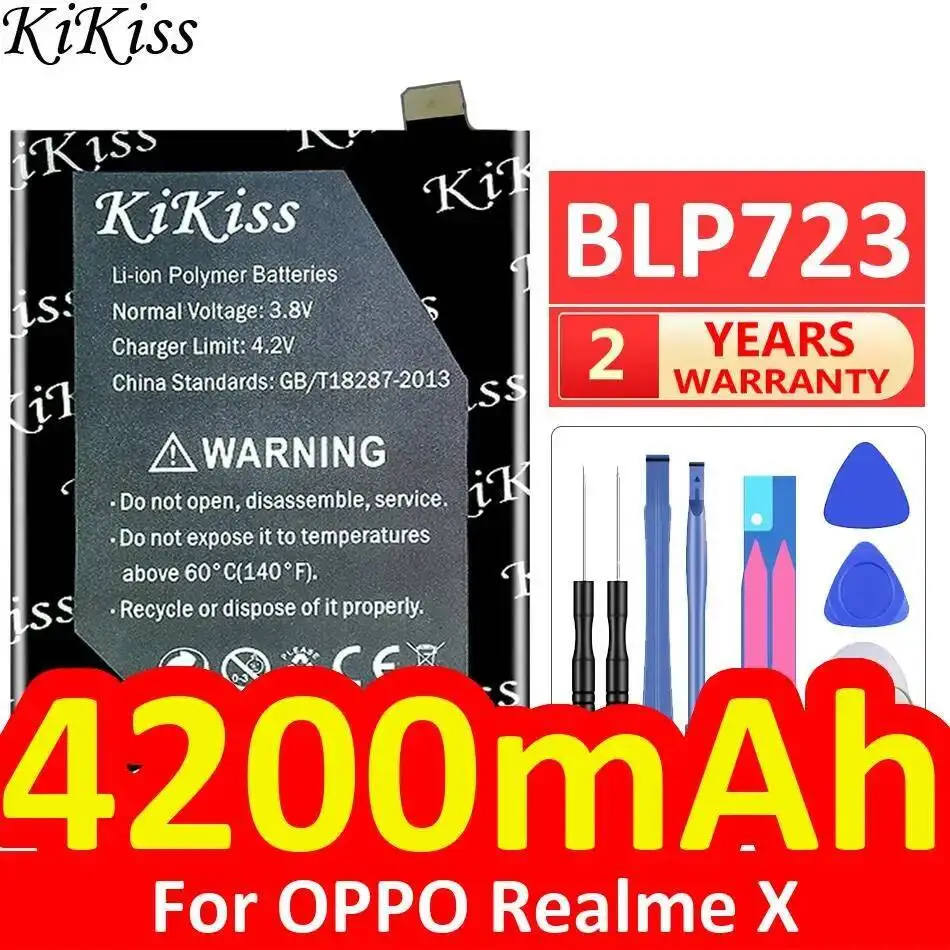 Высокоэффективный аккумулятор для мобильного телефона Oppo Realme X 4200 мАч BLP723
Высокоэффективный аккумулятор для мобильного телефона Oppo Realme X 4200 мАч BLP723