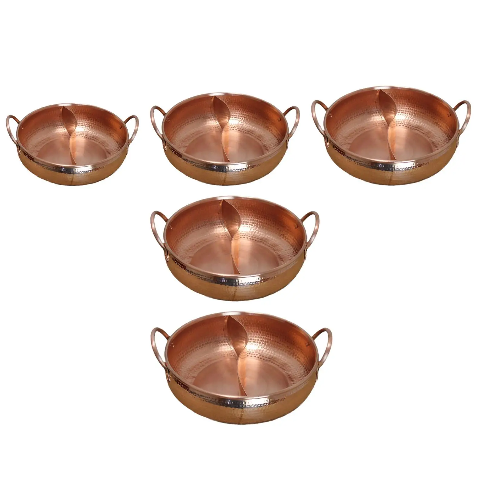 Divided Hot Pot No Lid Kitchen Supply with Divider Cooking Pot 2 Handles Mandarin Duck Pot for Party Household Family Gathering
Divided Hot Pot No Lid Kitchen Supply with Divider Cooking Pot 2 Handles Mandarin Duck Pot for Party Household Family Gathering